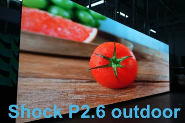 60 PCS P2.6 āra notikumu LED ekrāns ASV