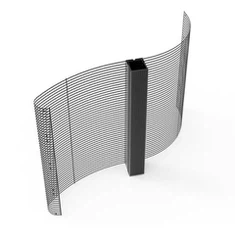 Caurspīdīgu elastīgu LED Displays